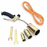 Gasbrenner Dachbrenner Gaslötgerät Regelbar Abflammgerät Brenner Unkrautvernichtung, Anzünder, Bitumenbahnen Abflammgerät für Unkraut Brenner (SN0286)