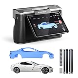 Revopoint MIRACO Plus 3D-Scanner für 3D-Druck, Eigenständiges Handgerät mit Fotogrammetrie, Optischem Zoom, Bis zu 0,02 mm Präzision, Vollfarb-RGB-Kamera für Kleine bis Große Objekte, 32GB