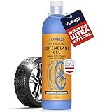 LICARGO Premium Reifenglanz Gel (500ml) - Tiefschwarze Reifen Dank Intensiver Reifenpflege - Reifen Glanz schützt Gummi & Reifen - lösemittelfreies Reifenglanzspray auf Wasserbasis