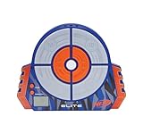 NERF NER0156 Elite Digitale Zielscheibe, Interaktive Zielscheibe mit Licht & Sounds und verstellbarem Standbein, Trainiere Alleine oder im Team