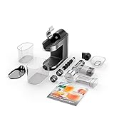 Philips Saftpresse – 200W, 1L, NutriU-Rezepte-App, große Einfüllöffnung, Quick Clean (HR1949/20)