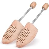 SULPO 1 Paar Holz Schuhspanner - Schuhe Weiten - Knickschutz für schuhe - Schuhweiter - Schuh Knickschutz - Schuhstrecker - Schuhspanner für Damen und Herren