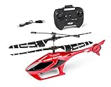Carson Cyber Copter IR 2Ch RTF rot - Helikopter, Hubschrauber, für Einsteiger, RC Heli, ferngesteuertes Spielzeug, Remote Controled