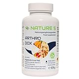 ARTHRODOX® von Nature 5® - 120 Kapseln - BIO Hagebutte mit natürlichem Vitamin C, Weihrauch (Boswellia), Glucosamin vegan, Eierschalenmembran, Kurkuma & Piperin, in Deutschland hergestellt & geprüft