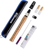 Classic Cantabile X-20 Taschensaxophon - Clarineau in C-Stimmung - Birne - inkl. Etui und Reinigungsset