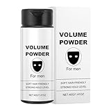 Stylingpulver, Haarstyling Puder Mattifying Volume Light Control 40g, Men's Styling-Haarpuder für Männer, für dünnes & feines Haar Puder fürs Flexiblen Halt und Mattes Finish