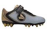 JAKO Jungen Unisex Kinder J-SFG Course EV Fussballschuh, Jet Black/Rich Gold, 30 EU