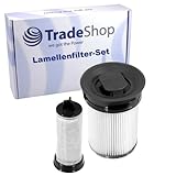 Trade-Shop 2in1 Set: HEPA-Filter Staubsaugerfilter Innenfilter kompatibel mit Miele Triflex HX2, HX2 Pro, HX2 Racer, HX2 Sprinter, HX2 Cat & Dog