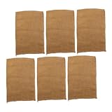 POPETPOP 6 Stück Sackleinen Kartoffelsäcke Sackleinen Säcke Jutesäcke Kartoffelsäcke Wiederverwendbar Sackleinen Säcke Für Kartoffelrennen Strapazierfähige Sackleinen Säcke