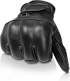 normani Security Quarzsandhandschuhe aus echtem Leder