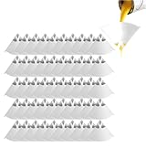 50 Stück Lacksiebe Lackfilter, Nylon Einweg Konisches Papier Lacksiebe Mikron Filter Trichterfiltern, Papier Lackfilter Farbsiebe,Papier Lacksiebe,Papier Lackfilter Für Autolack