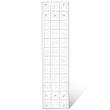 Namner Patchwork Lineal 15x60cm Acryl Antirutsch, Präzises Schneiderlineal mit Winkelanzeigen für Nähen, Quilting & Schneiderei, Transparentes Maßlineal cm/mm