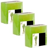 3 Stück Citronella-Seife, 100 g, natürliche Citronella-Seife für Menschen, Bio-Zitronengras-Waschseife für Körper und Gesichtshaut, unverzichtbare Must-Haves für Aktivitäten zu Hause und auf Reisen|S