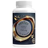 Premium Omega 3 Softgel Fischöl Kapseln (120 Stück), hochdosiert, Omega-3-Fettsäuren 3g / davon EPA 2g / davon DHA 1g, höchste Qualität und Reinheit