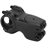 POENVFPO 2-Zoll-Fahrradvorbau aus Aluminiumlegierung mit 0-Grad- für Mountainbike-Lenker 1,3 Zoll – Stilvolles und Großzügiges Design