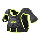 O'Neal Peewee Chest Guard Kinder Brust/Schulterprotektor schwarz/gelb Oneal: Größe: XS/SM