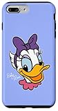 Disney Daisy Duck Big Face Retro Character Trip Matching Hülle für iPhone 7 Plus/8 Plus
