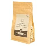 Gekeimte Haferflocken Bio, 500g von bleibwacker. Hoher Ballaststoffgehalt. Kontrolliert angekeimt und schonend getrocknet.