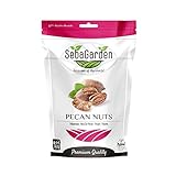 Seba Garden Pekannüsse, Pekannusskerne 1 kg, ungesalzen, natürlich glutenfrei, ohne Konservierungsstoffe, ohne Gentechnik, Keto, Paleo, vegan