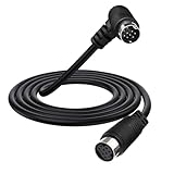 HTGuoji S-Video Mini-Verlängerungskabel, 9-poliger Stecker auf Buchse, 9P, kleines DIN-Videokabel für Projektor, Video-Empfänger, 1,5 m