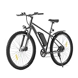 Touroll U2 E-Bikes, 29 Zoll E Bike Herren Damen mit Abnehmbarer 48V 15Ah Akku, 250W 55N.M Motor MTB, Elektrofahrrad Reichweite bis zu 150KM, E-Mountainbike mit 7 Gang, Hydraulische Scheibenbremse