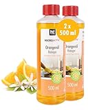 MICROACTIV Orangenöl Reiniger Konzentrat 2 x 500ml - Allzweckreiniger & Fettlöser mit frischem Orangenduft - Universalreiniger Made in Germany