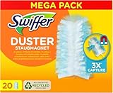 Swiffer Staubmagnet Trap & Lock Nachfüllpackung x20, Nehmen 3x Mehr Staub Und Haare Auf Als Ein Herkömmlicher Staubmagnet Und Schließen Ihn Ein
