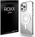 Roxx Clear Case Hülle | Wie das Original nur Besser | Vergilbungsfrei | Kompatibel mit iPhone 14 Pro Max | Hardcase | Displayschutz | Kameraschutz | Kompatibel mit MagSafe Zubehör