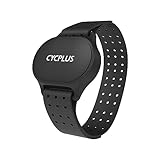 CYCPLUS Herzfrequenzmesser Armband, Bluetooth 5.1 ANT+ HR Monitor mit HR Zone LED Anzeige, IP67 Wasserdicht, Verwendung für Laufen Radfahren Fitness und andere Sportarten