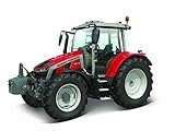 Maisto Tech M82723 Traktor für Kinder ab 5 Jahren, 1/16 RC 2,4 GHz, Rot/Ausflug, Einfarbig (Getaway Solids)