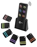 Esky Schlüsselfinder, Key Finder Schlüsselfinder Pfeifen mit 6 Empfängern Schlüsselpiepser Schlüsselsucher für Schlüssel, Brieftasche, Telefon und Haustier-Tracker Geschenke für Eltern