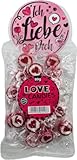 OYOY Liebes Herz Bonbons Set I 80g handgemachte Herzbonbons einzeln verpackt mit Ich liebe Dich Sticker I Valentinstag Süssigkeiten I Geschenke für Frauen I Partner Geschenke