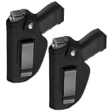 Universal Pistolen Holster,2 Pack Taktische Pistolenholster,Universal Holster zur Befestigung am Gürtel