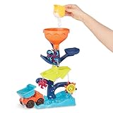 B. toys Badespielzeug Baby Wassermühle mit Kipper LKW, Becher und Trichter Wasserspielzeug und Sandspielzeug für Kinder ab 18 Monaten