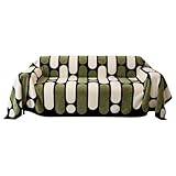 COZIHN Große Sofa Überwurf & Kuscheldecke, Flauschige Couchdecke Winter, Dicker Sofa Überzug, Kratzschutz für Katze & Hund, XXL Sofabezug für 2 3 4 5 Sitzer, Plüsch Tagesdecke (Grün,180 * 280cm)