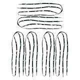 Garneck 3 Paar Bedruckte Polyester Schnürsenkel in Tarnmuster 120cm Robust und Farbbeständig für Sportschuhe und Freizeitschuhe