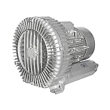 KONGMM Radiallüfter, HG-120/180/250 Hochdruckventilator, Radialventilator, industrielle, leistungsstarke Gebläse-Luftpumpe, Vakuumpumpe, Fischteichbelüfter(HG-250)