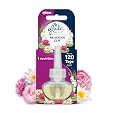 Glade electric ecented oil Nachfüller, elektrischer Raumduft Duftstecker mit Duftöl, Relaxing Zen, (20 ml)