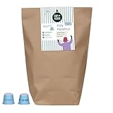 CUP VERDE – 80 Haselnuss Kaffeekapseln kompatibel mit Nespresso*. HOLY HAZELNUT 100% Arabica mit unwiderstehlichem Haselnussaroma. Nachhaltig – Heimkompostierbar (80 Stück)