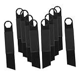 JUMPLAWN 4 Sätze Feuerschaber Camping Zubehör Feuer Machen Zündstahl Lagerfeueranzünder Kettensäge Überlebensfeuerstarter Camping-feuerstarter Rostfreier Stahl Black 10 Stück * 4
