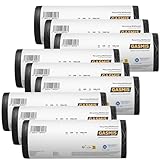 GASMIS Müllbeutel 240L – 9 x 10 Stück | Extra große Recycling Abfallsäcke 70 µm, reißfest & dicht | Müllsäcke für Tonnen, Garten & Entrümpelung | Blauer Engel zertifiziert | 9 Rollen Vorteilspack