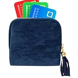 Reise-Schmuckbeutel, Samt-Schmuckbeutel mit Reißverschluss, Halsketten-Aufbewahrungs-Organizer für Schlafsaal, Strand, Kreuzfahrt, Wochenende, Ausflüge, Urlaub