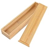 Veemoon Natürlicher Räucherstäbchen Halter und Aufbewahrungsbox Eleganter Incense Stick Holder mit Deckel Vielseitig für Yoga Spa Zuhause Stresslösend und Platzsparend