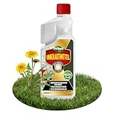 Portland Garden Moosbekämpfung 500 ml Konzentrat Unkrautvernichter ohne Glyphosat extra stark gegen Moos, Gräser, Unkraut bis zu 440 m² Flächenleistung entfernt Unkraut schnell & effektiv