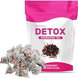 Detox Tee- Ganz Natüirlich, Detox Tee Zum Abnehmen Schnell, Detoxtee, Abnehmen Tee Für Frauen, Flacher Bauch Druck Entlasten, Lang Anhaltende Abnehmen Effekte (1 Paket)