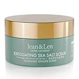 Jean & Len Exfoliating Sea Salt Scrub Rosemary & Ginger, 300 g