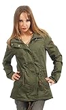 ONLY Damen Parka New Lorca 15144774 Grape Leaf M