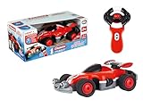 Carrera First RC Racer I 2,4GHz I Fahrzeug für die Kleinsten I Für Kinder ab 3 Jahren I Einfach zu steuern I Sound & Lichteffekte für extra Spaß I Luftreifen für optimale Performance