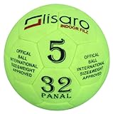 lisaro Indoor Filz 2.0 Hallenfußball Gr. 5 | Hallenball | Indoorfußball | Hallenfußball | Spielball der Extraklasse