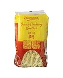 DIAMOND Quick Cooking Nudeln ohne Ei, schnelle Nudeln aus Weizenmehl für Bratnudeln & Beilagen - 1 x 500 g